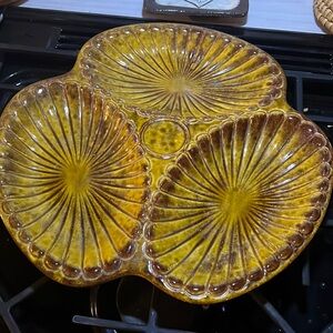 1960s Vintage California USA Pottery Brown